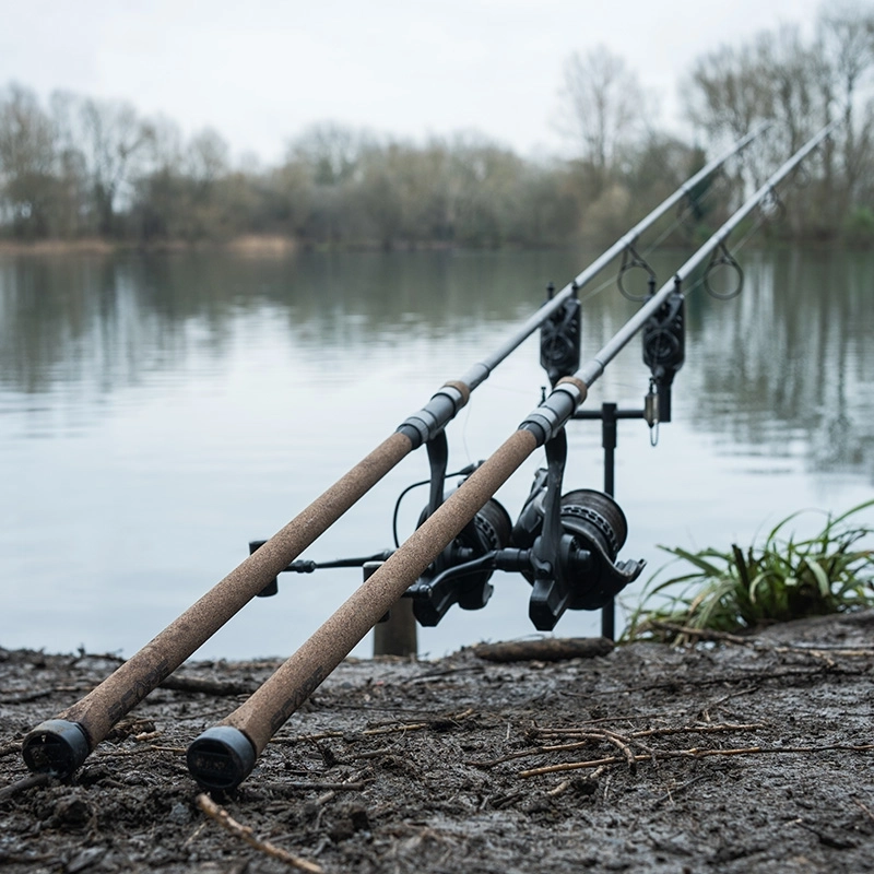 Nash Scope Ops Dark Cork Retractable Carp Rods